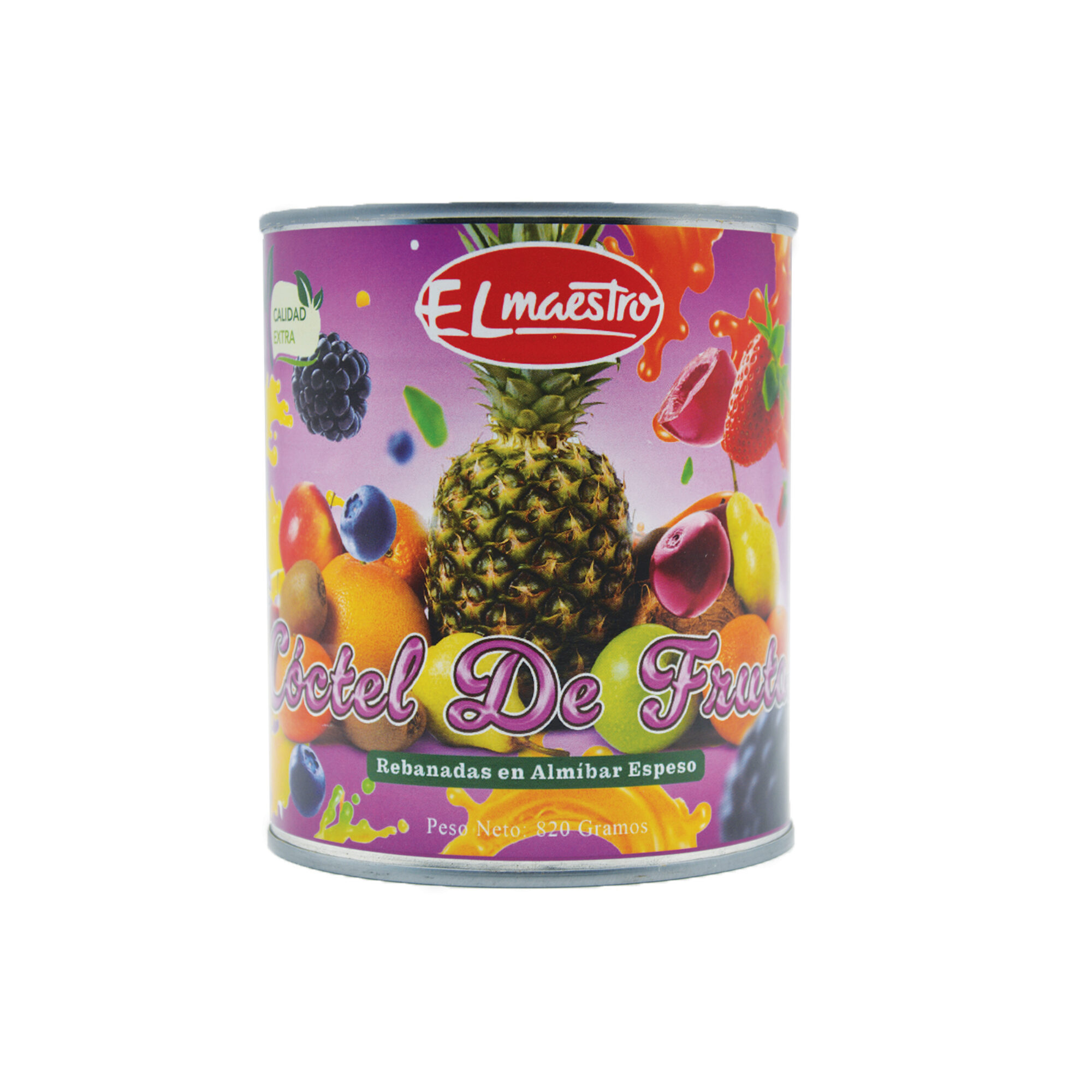 COCKTAIL DE FRUTAS EL MAESTRO 820G*12