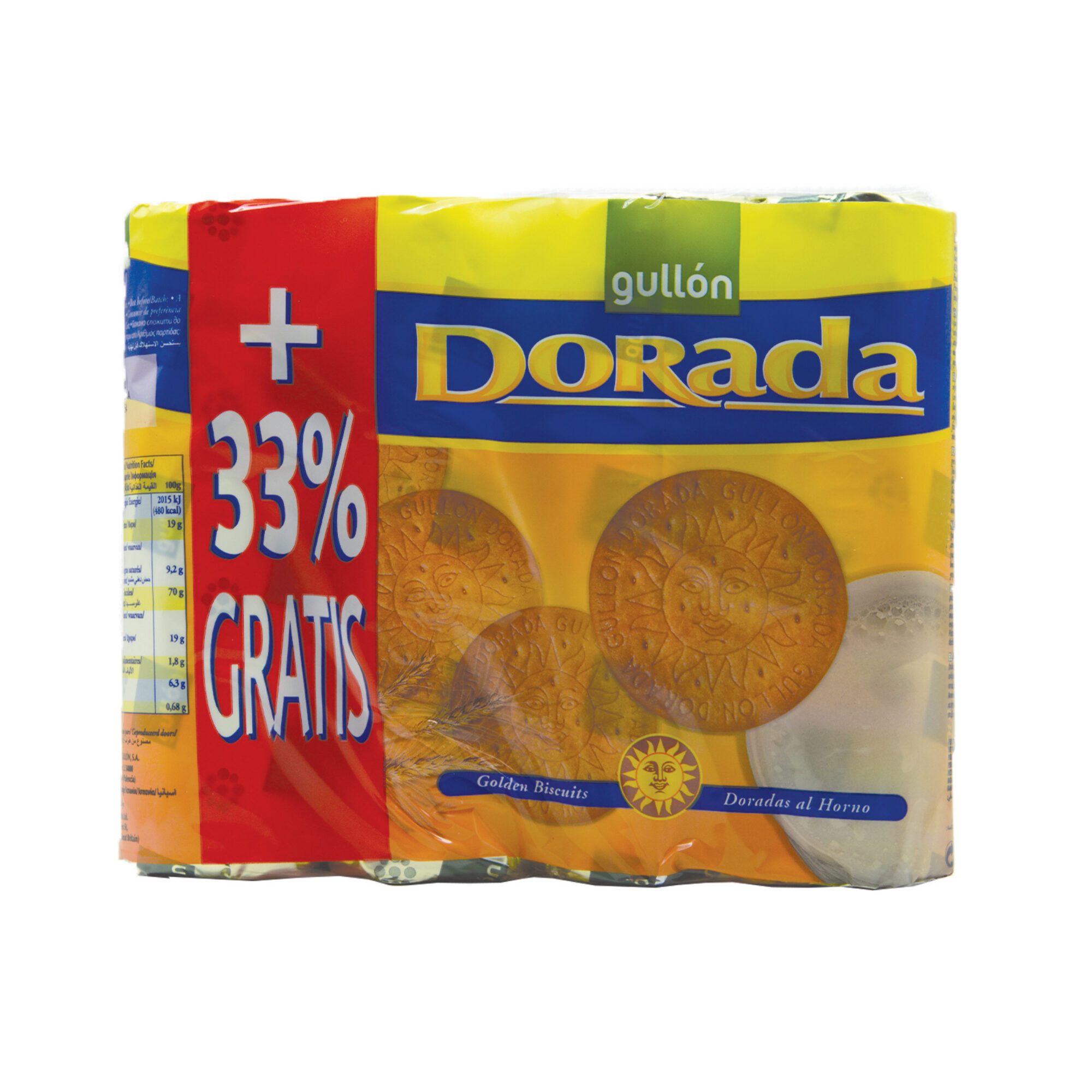 GULLON MARIA DORADA PACK (4*200g)*10