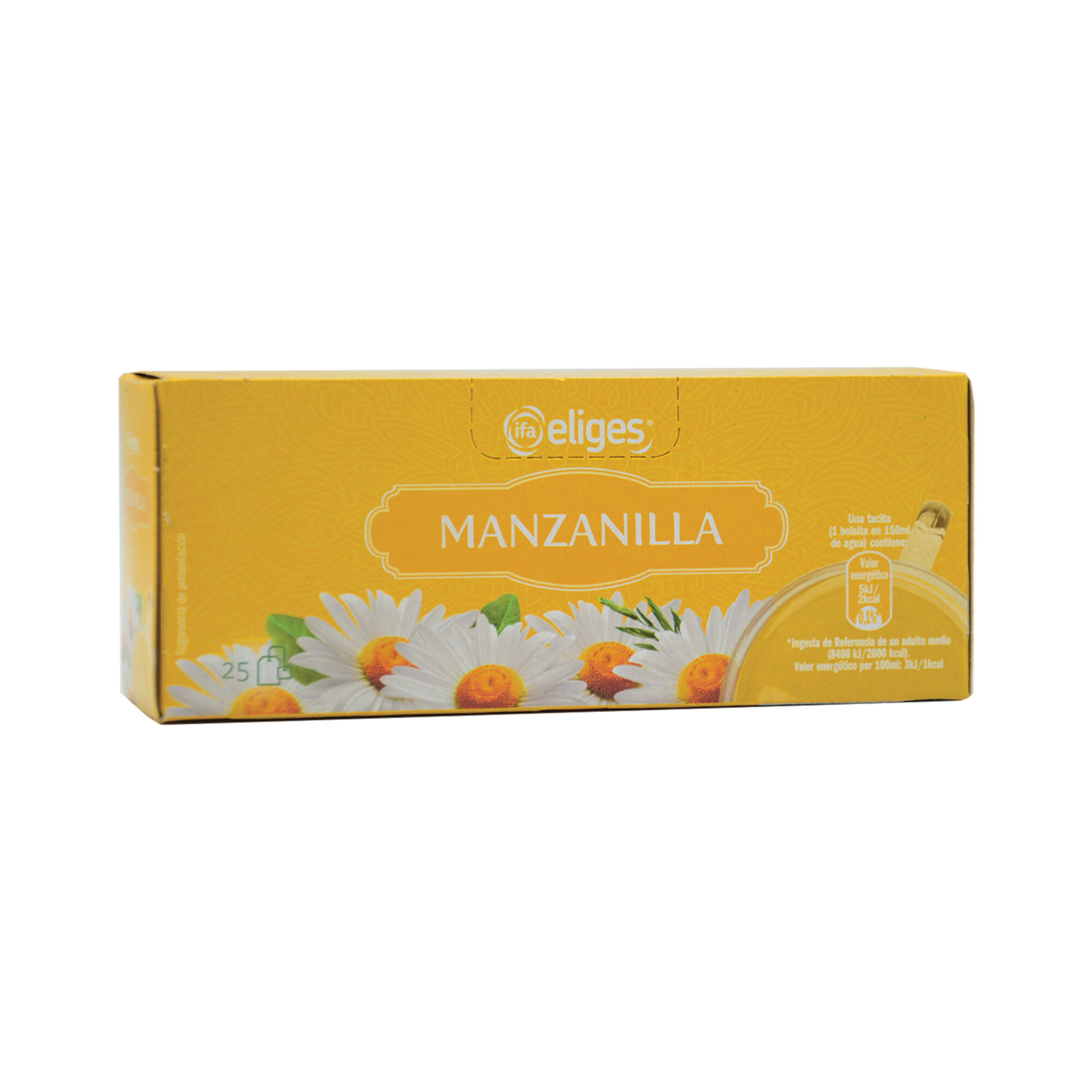 MANZANILLA IFA ELIGES 25 BOLSITAS *18 UN