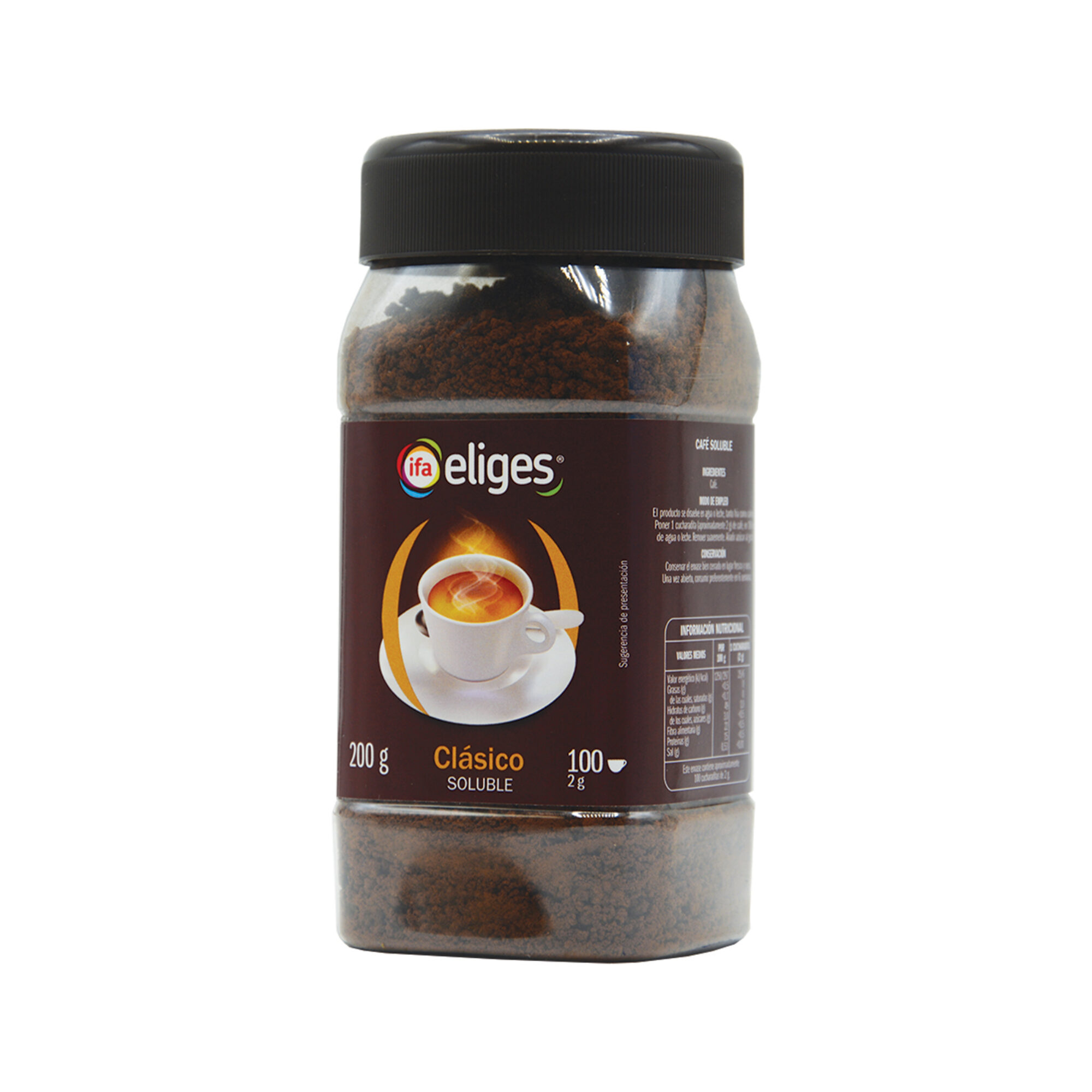 CAFE SOLUBLE NATURAL IFA ELIGES 200G*12