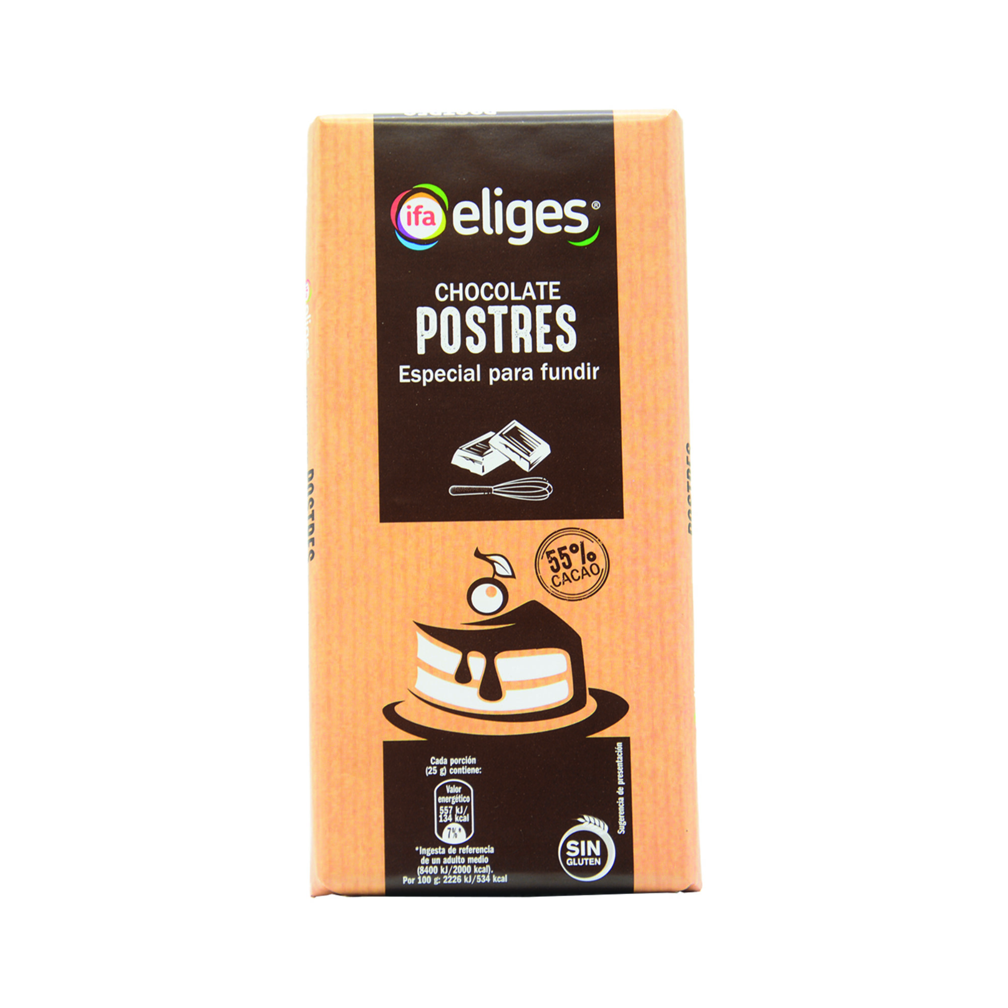 CHOCOLATE POSTRES IFA ELIGES 200G*20