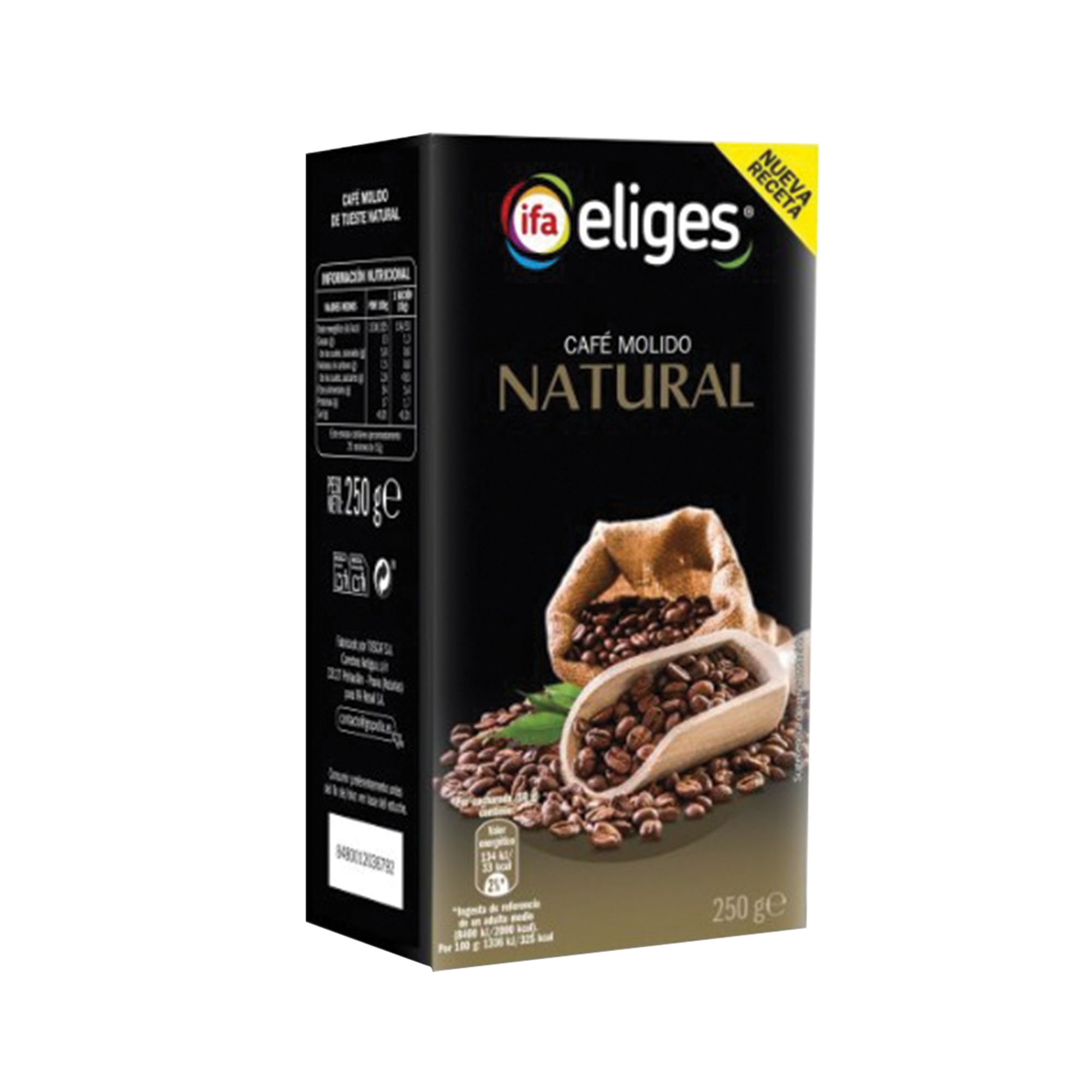 CAFE MOLIDO NATURAL ELIGES 250G*12