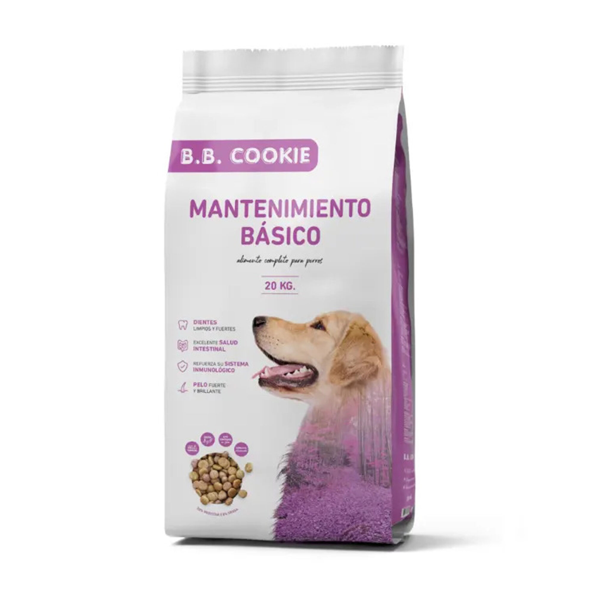 B.B. COOKIE MATENIMIENTO BASICO PERROS 20KG