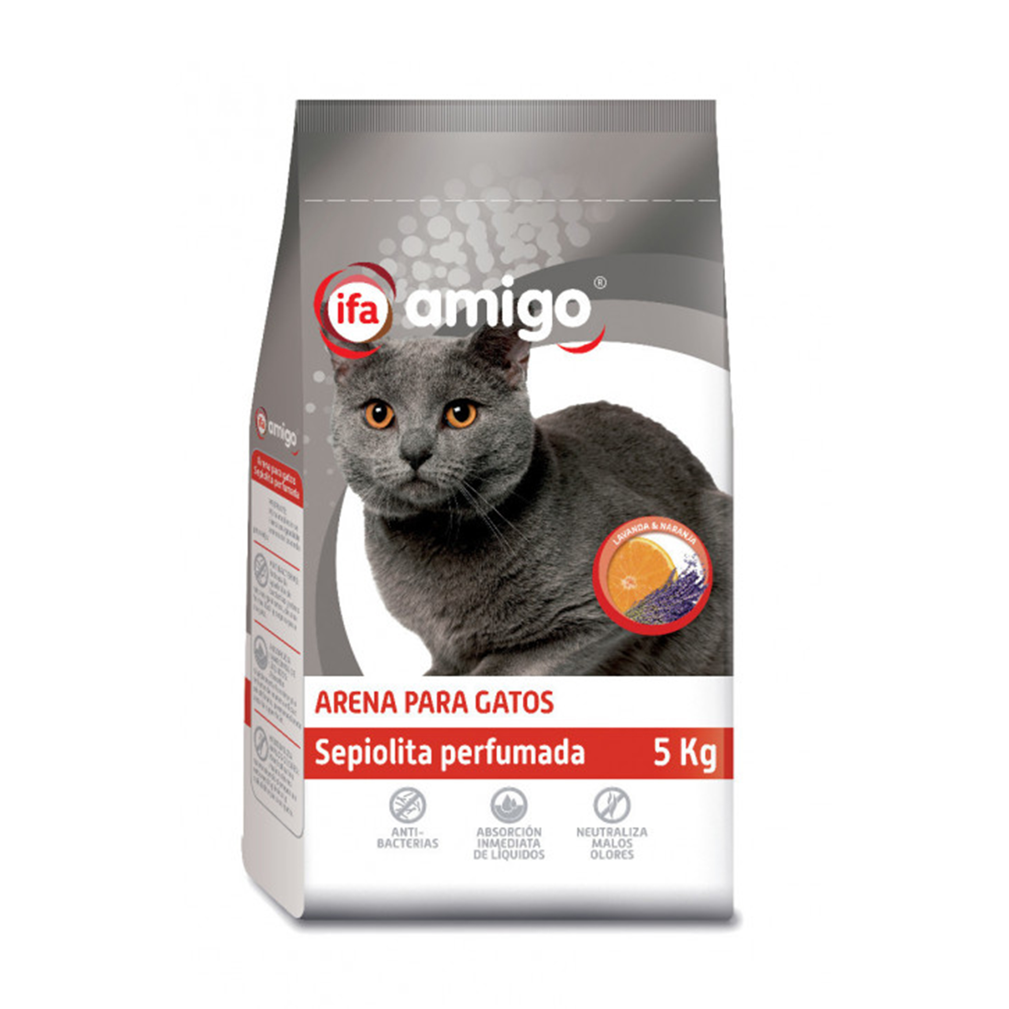 IFA AMIGO ARENA PERFUMADA 5KG*4