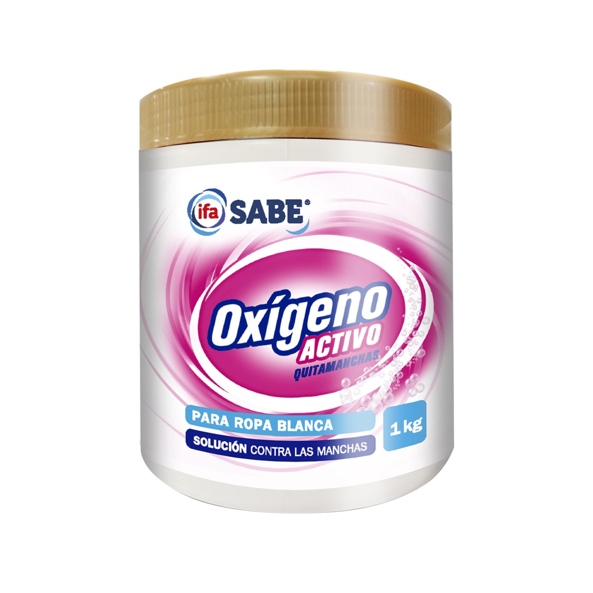 IFA SABE OXIGENO ACTIVO ROPA BLANCA  1KG*12