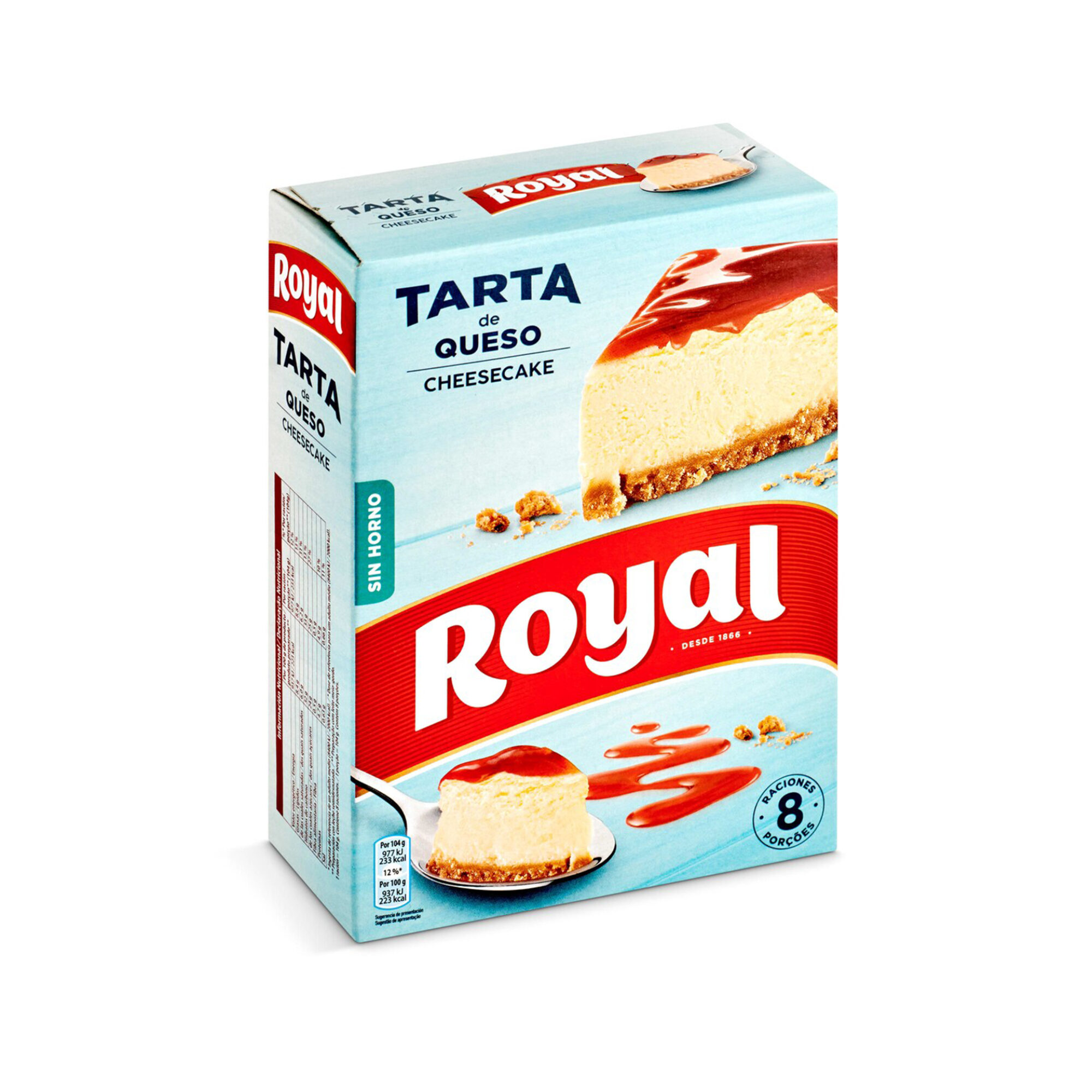 TARTA DE QUESO ROYAL 325G*6