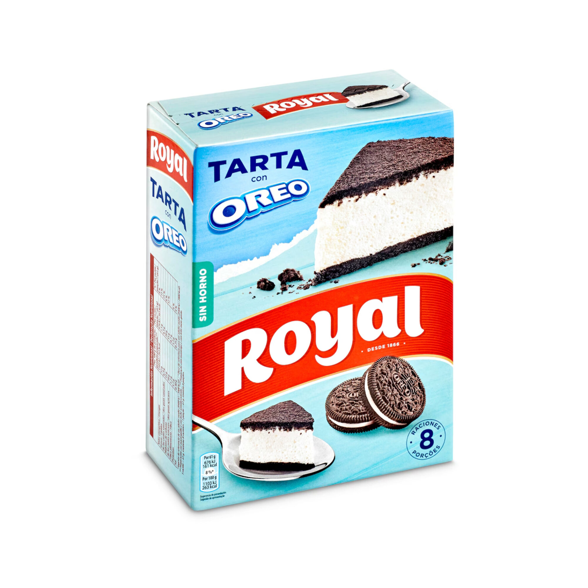 TARTA CON OREO ROYAL 215G*6