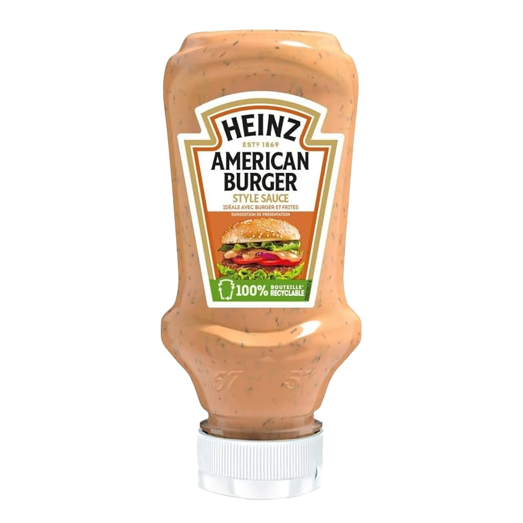 SAUCE AMERICAN BURGER HEINZ 225 x8pcs