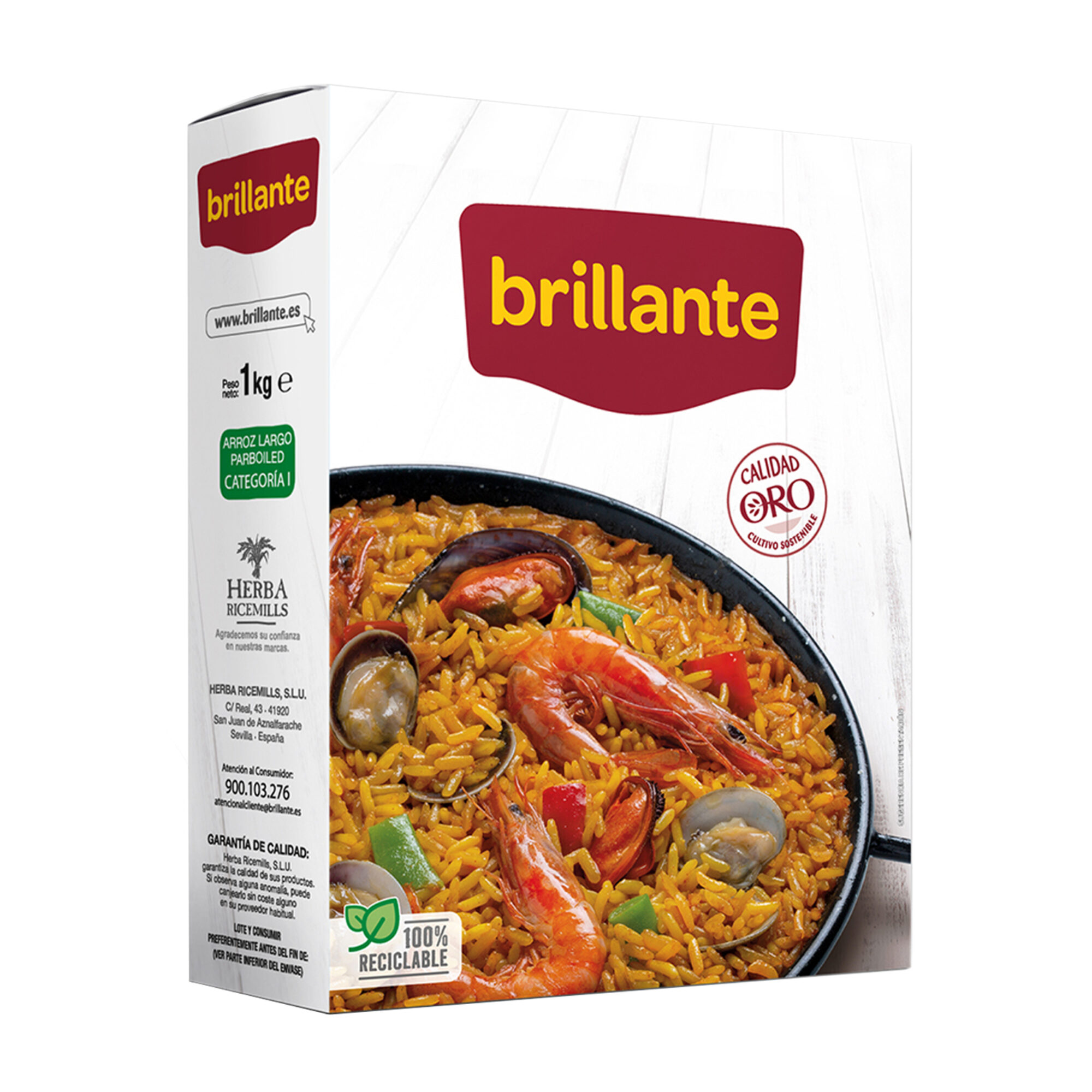 ARROZ BRILLANTE 1KG*10