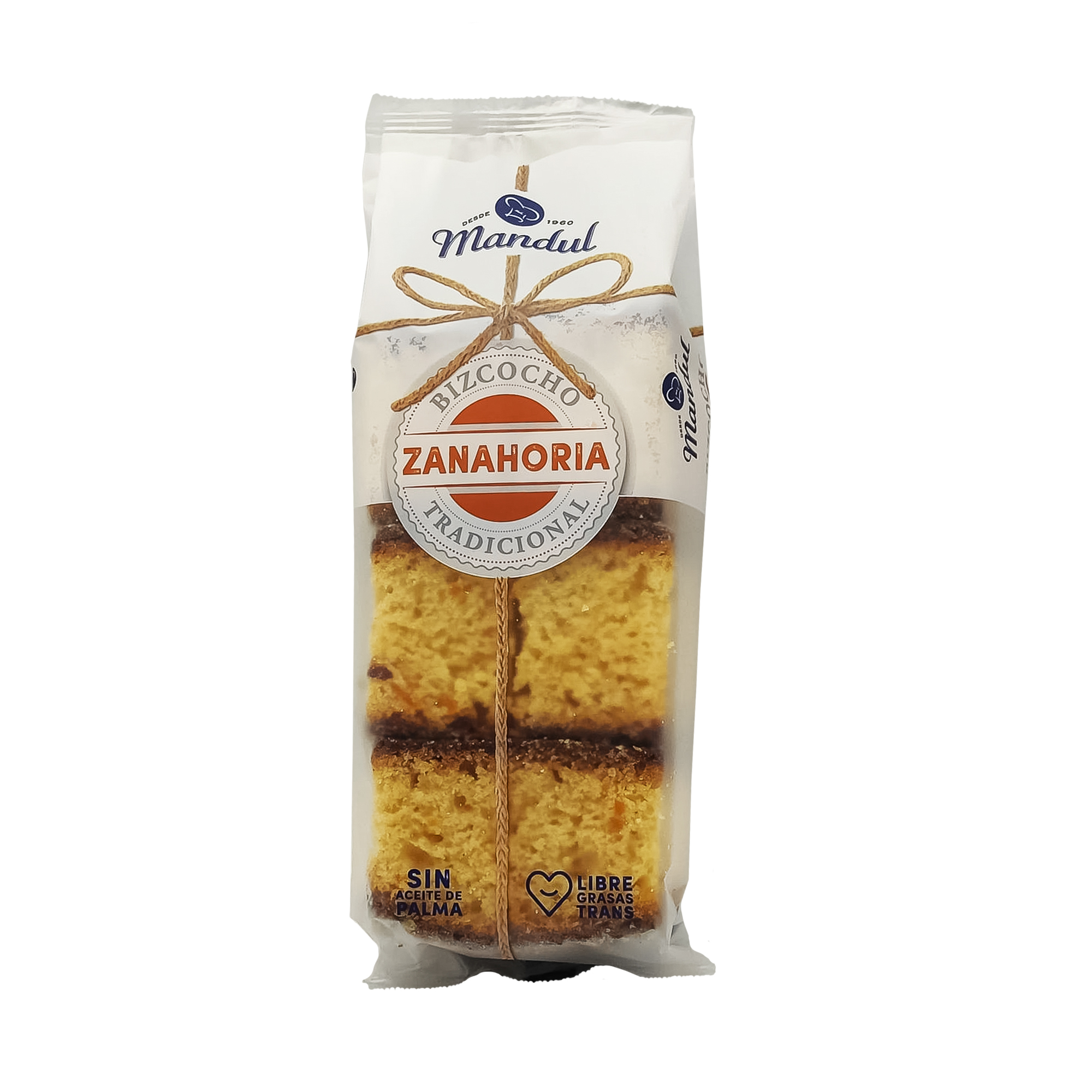 MANDUL BIZCOCHO ZANAHORIA 300G*7