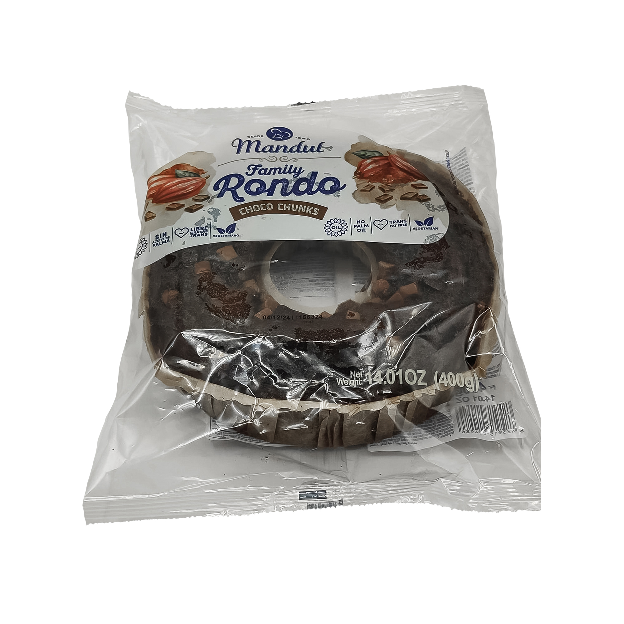 MANDUL RONDO CHOCO CHUNKS 400G*4