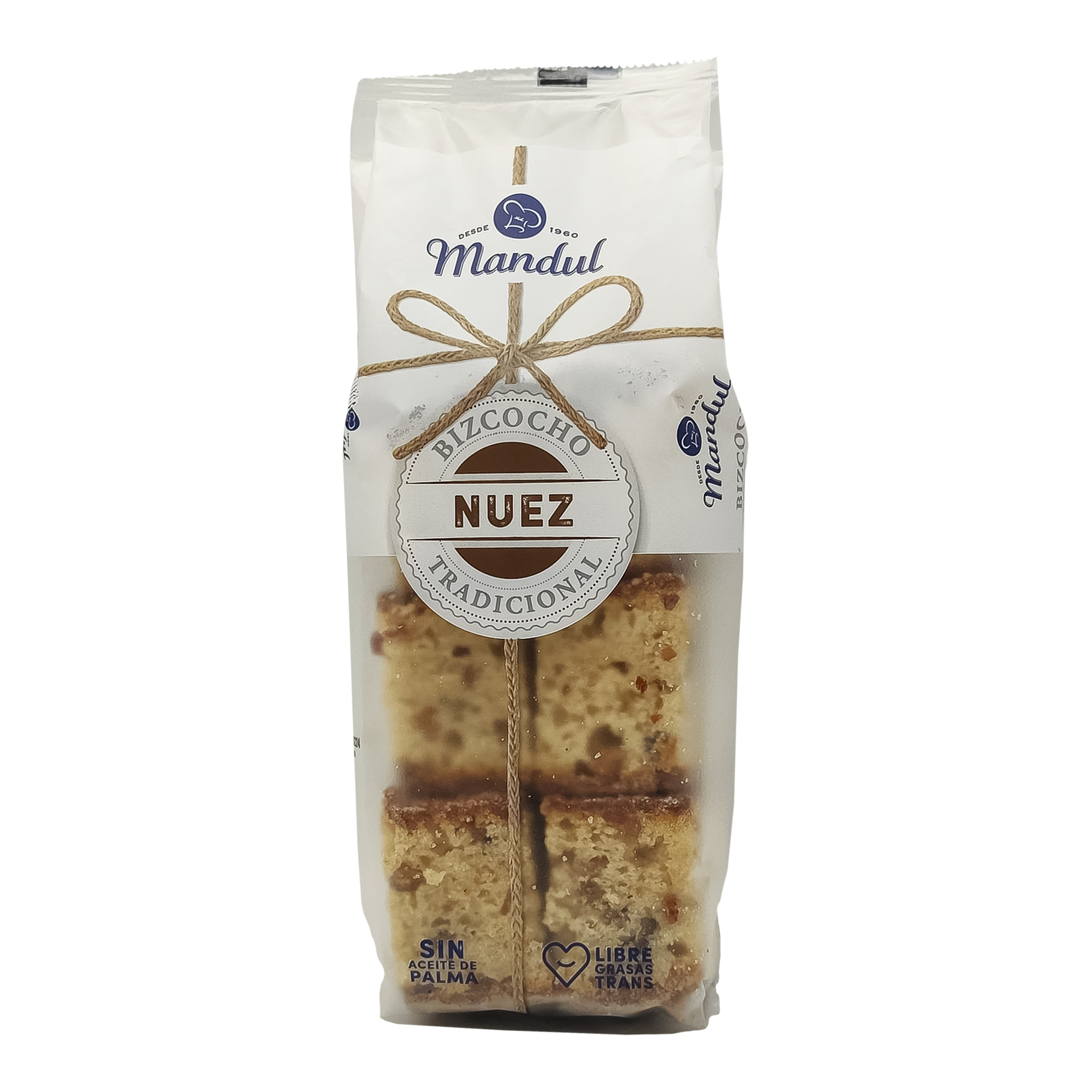 MANDUL BIZCOCHO NUEZ 300G*7