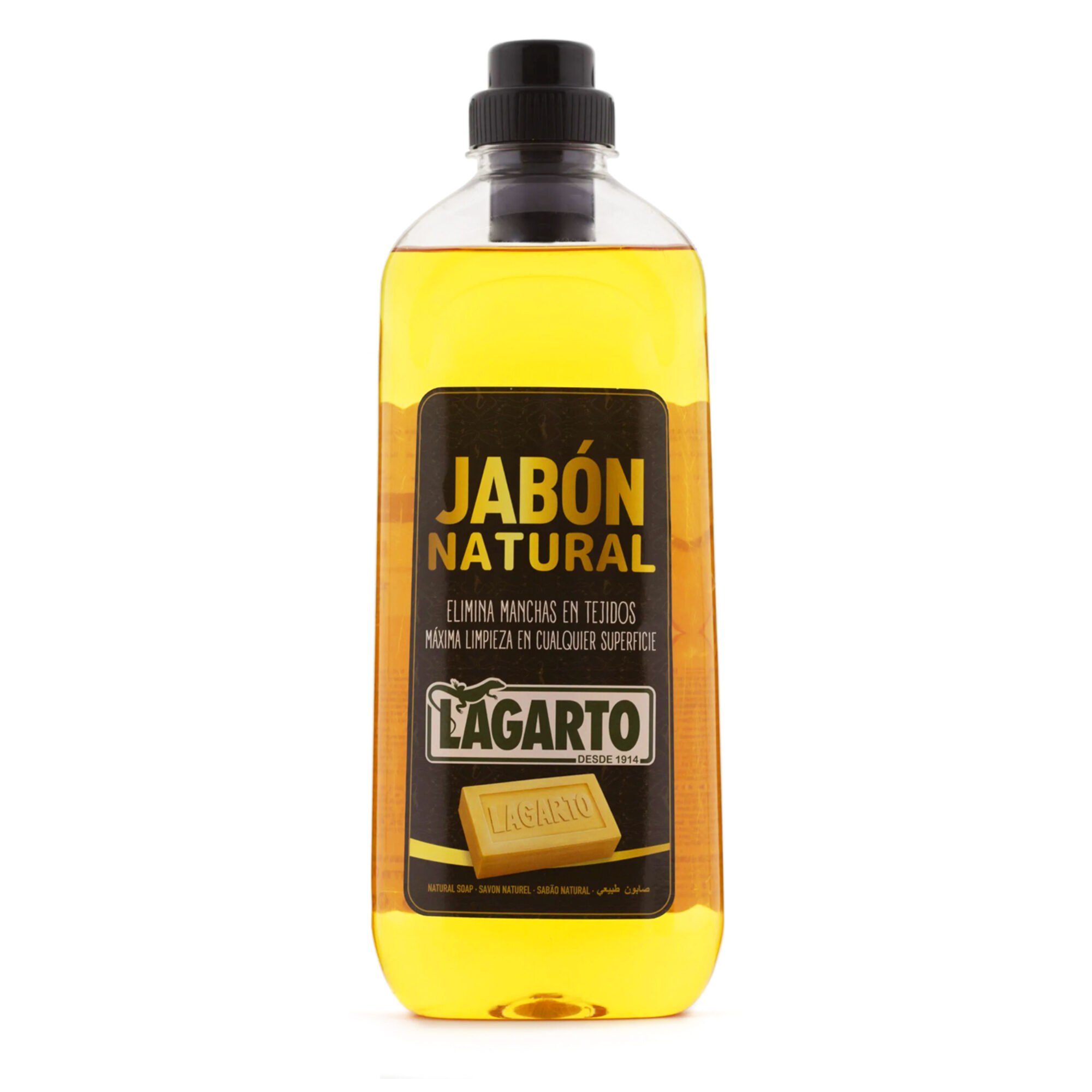 JABON NATURAL LIQUIDO LAGARTO 1L*12